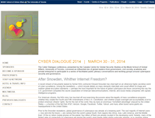 Tablet Screenshot of cyberdialogue.citizenlab.org